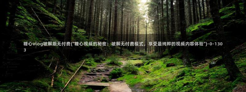 糖心vlog高清免费