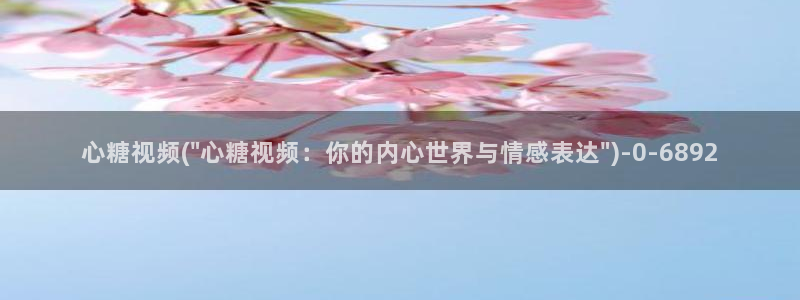 心糖vlog视频在线观看